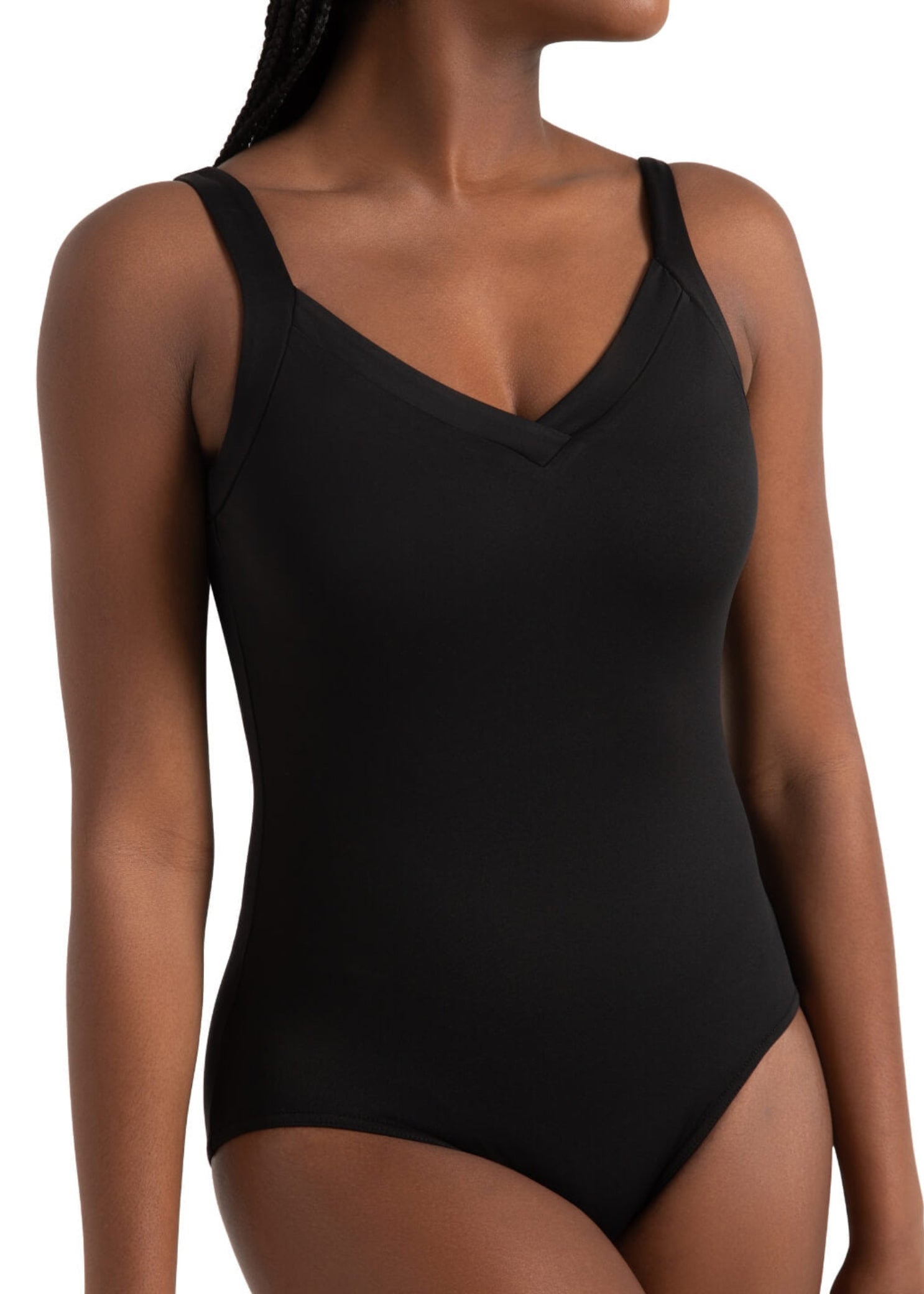 J'Adore Leotard Black front view