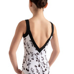 J'Adore Leotard Cascading Florals back view