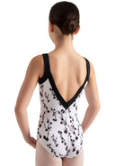 J'Adore Leotard Cascading Florals back view