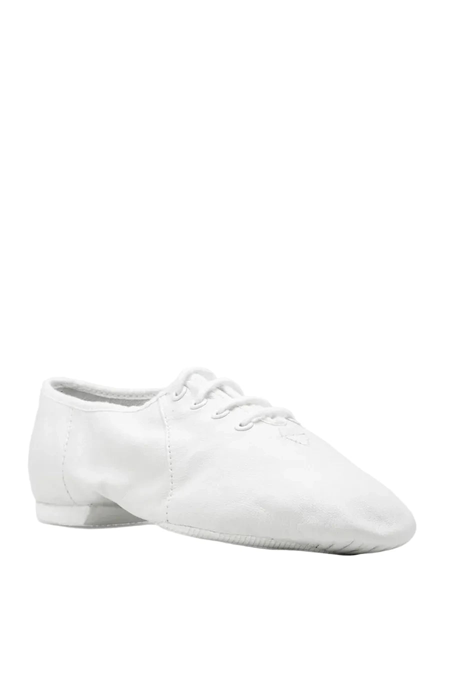 Jazz Soft Shoe – S0405L White lateral side view