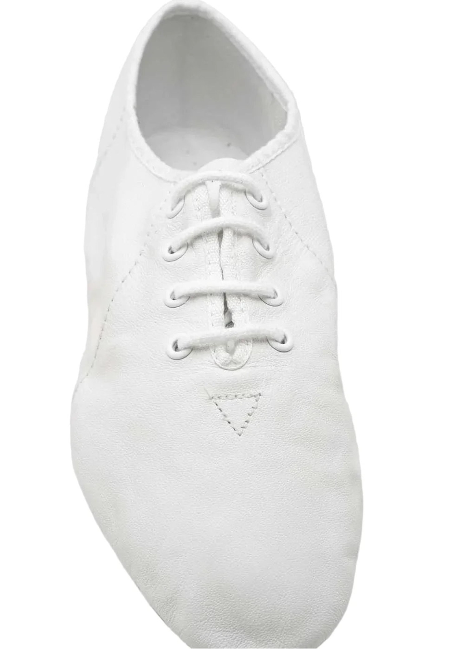 Jazz Soft Shoe – S0405L White top view