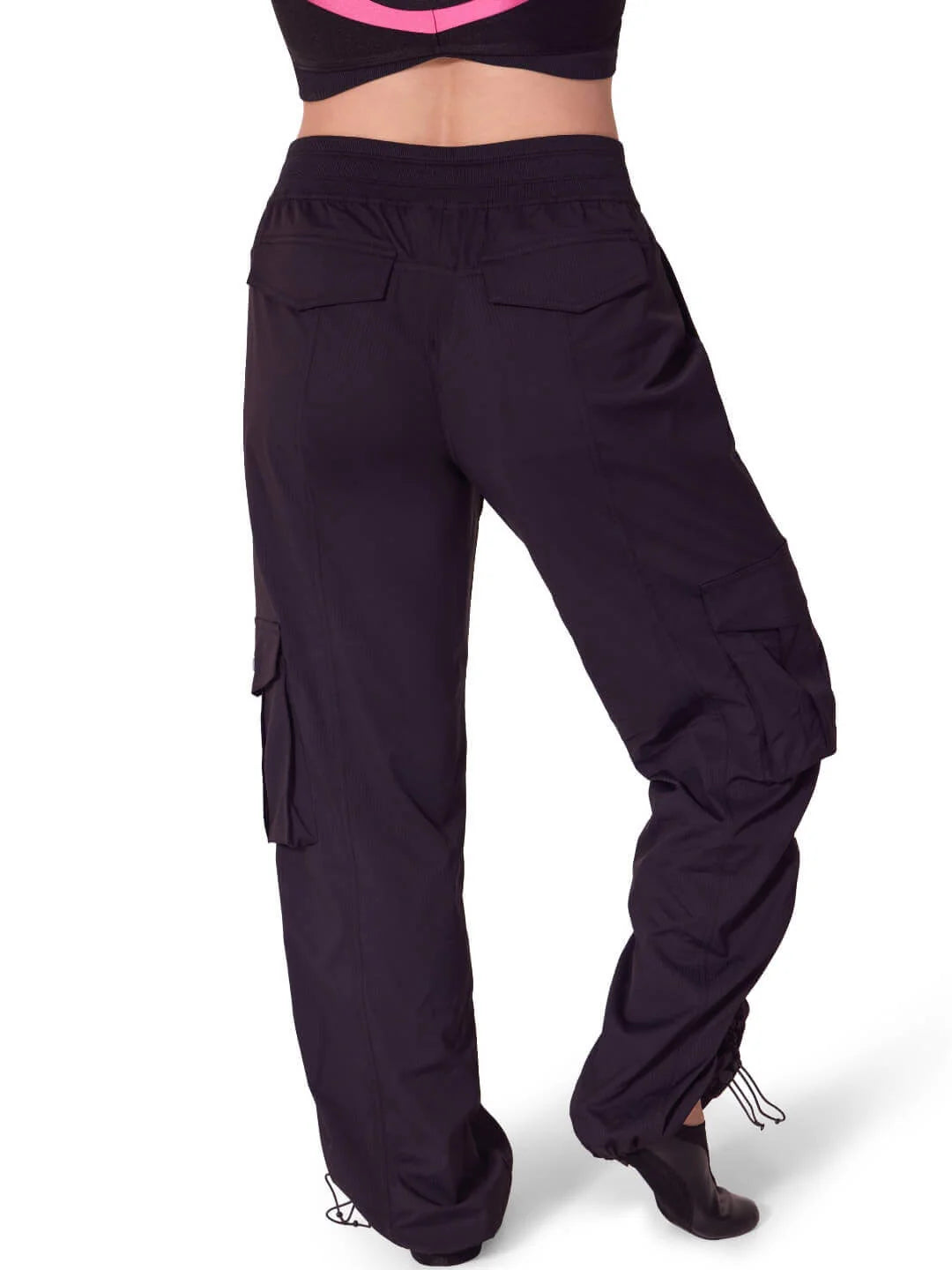 Jet Setter Jogger Black back view