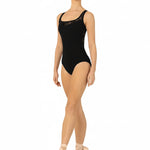Aurora Tank Leotard Black front view