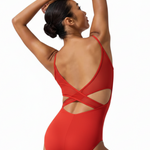 Kordes Leotard Red Bud back view