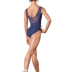 Honey Tank Leotard Eclipse Blue back view