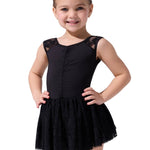Lace Love Dress Black front view