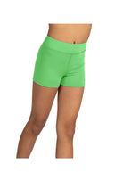 Lee High Waist Short Luminous Green front view