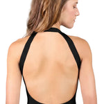 Lily Tank Leotard Black back view