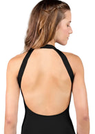 Lily Tank Leotard Black back view