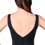 Lily Tank Leotard Black back view