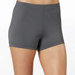 Low Rise Boy Short Gray front view