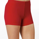 Low Rise Boy Short Red front view
