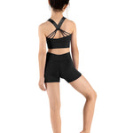 Daisy Waist Short Black back view