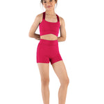 Daisy Waist Short Watermelon front view