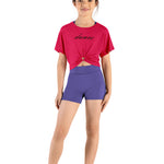 Dance Crop Top watermelon front view