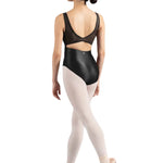 Glow Tank Leotard Black back view
