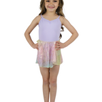 Mermaid Cami Dress Lavender front view
