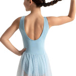 Tank Dress Light Blue back view