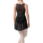 Zephyr Mesh Skirt Black back view
