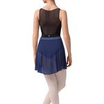 Zephyr Mesh Skirt Ink back view