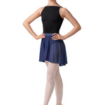 Zephyr Mesh Skirt Ink front view