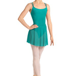 Celeste Mesh Skirt Caribbean front view
