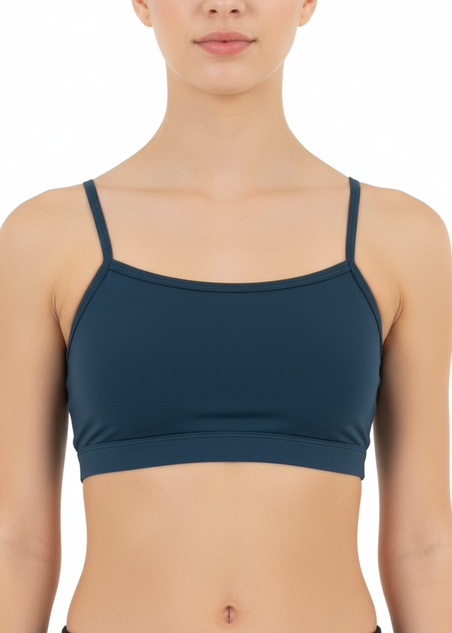 Cami Top Blue front view