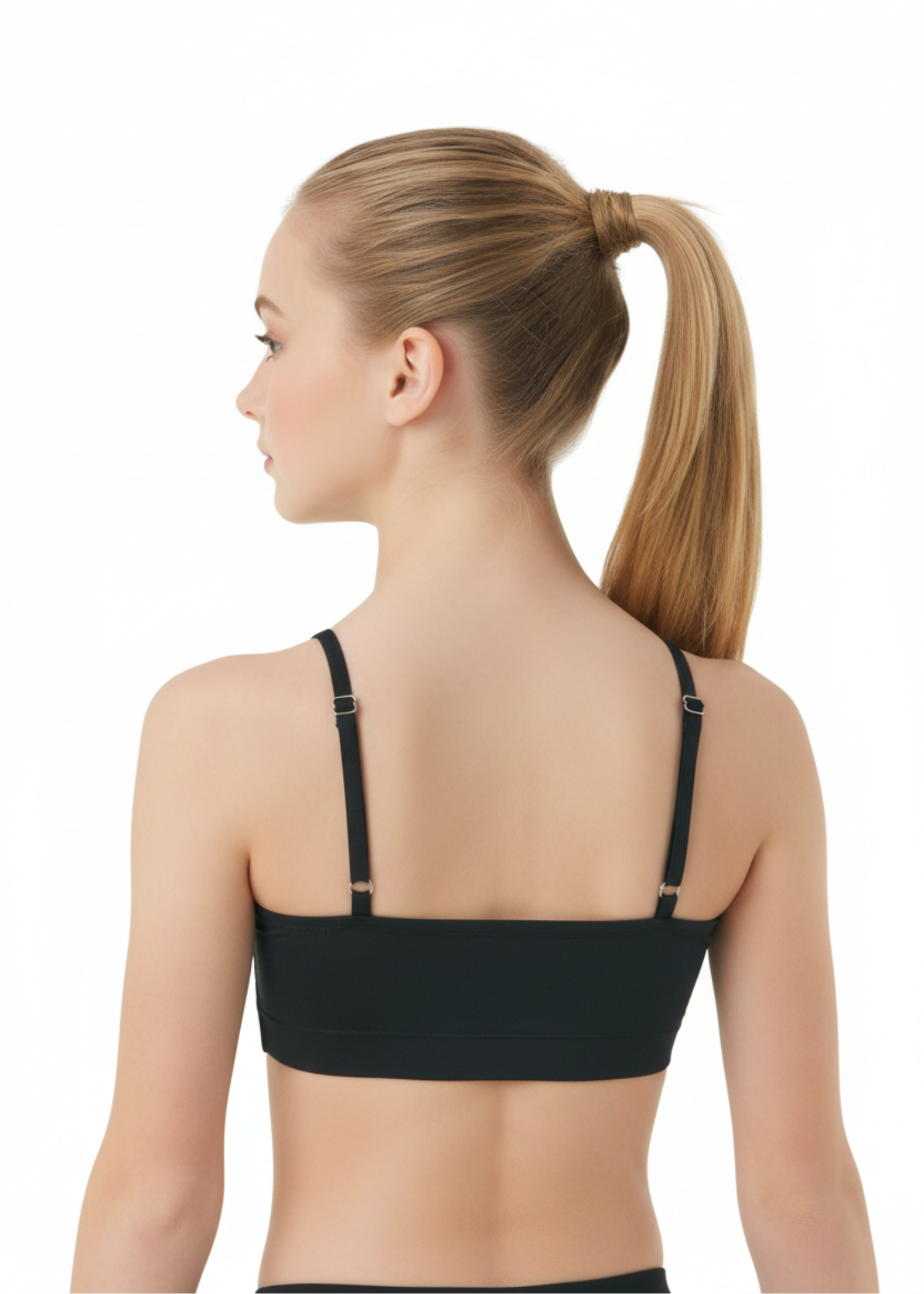 Cami Top Black back view