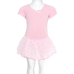 Madeline Short Sleeve Dress Pink front view
