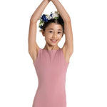 Marigold Mesh Back Leotard Lilas front view