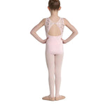 Mariposa Tank Leotard Pink back view