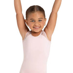 Mars Mesh Leotard Pink front view