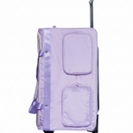 Medium Duffel with Built In Rack Lavender side view