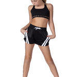 Mesh Short Black front view