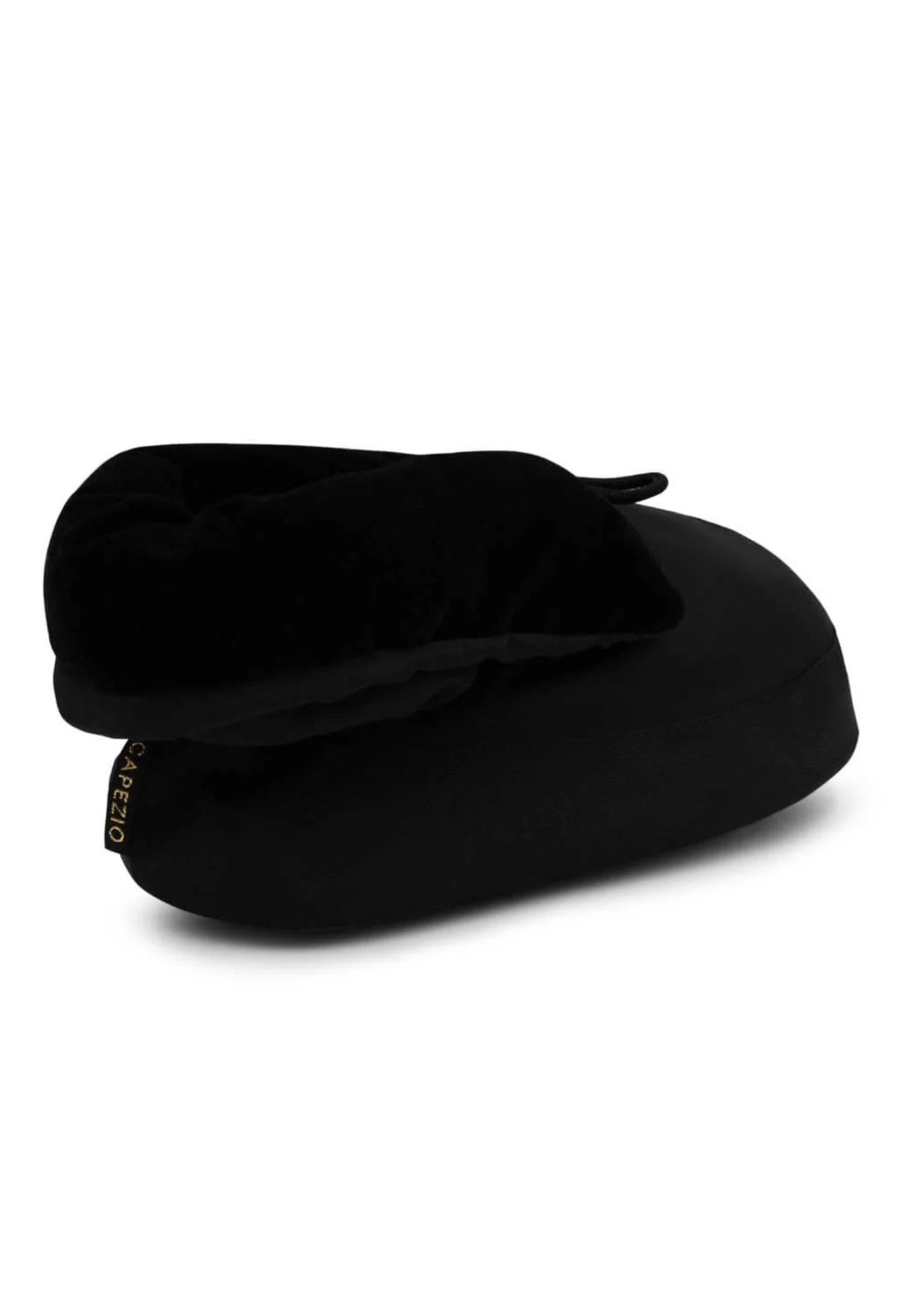 Mini Warmup Bootie Black back view