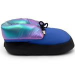 Mini Glam Bootie Metallic Rainbow folded side view