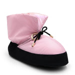 Mini Glam Bootie Metallic Pink front-side view