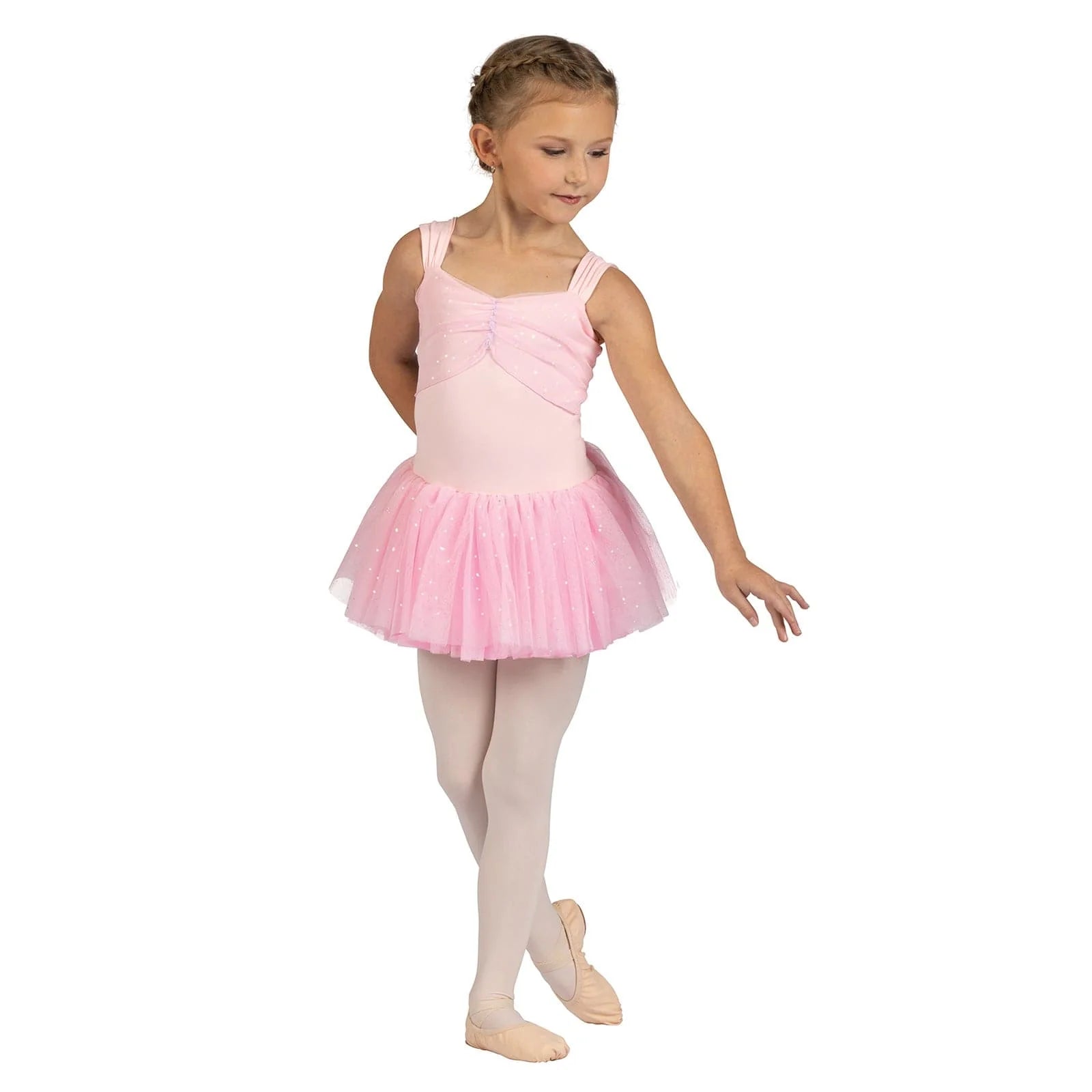 Minka Dress Pink front view