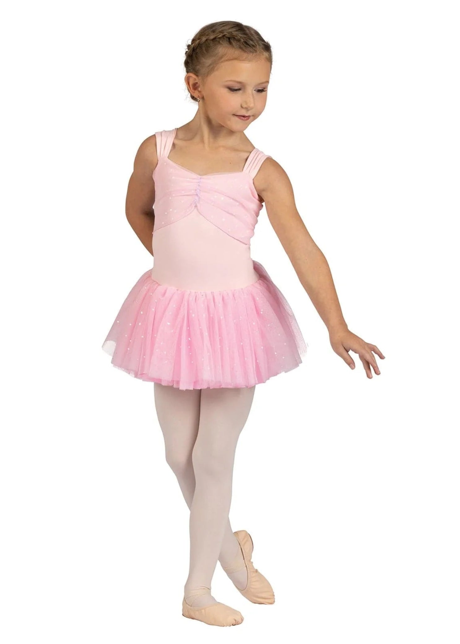 Danznmotion Children's Minka Tutu Dress Pink / 2-4