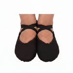 Model 6 Ballet Shoe Black front view