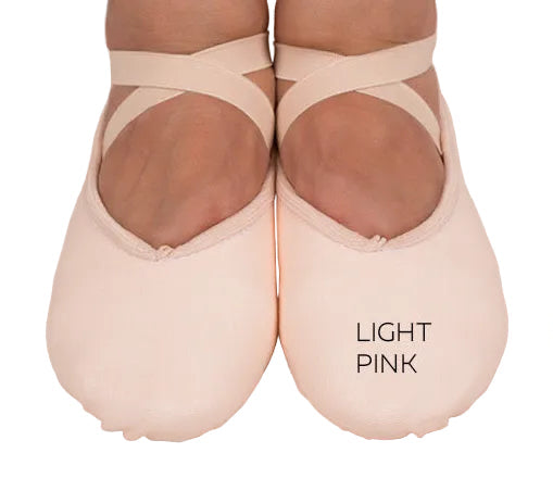 Model 6 Ballet Shoe Light Pink front view
