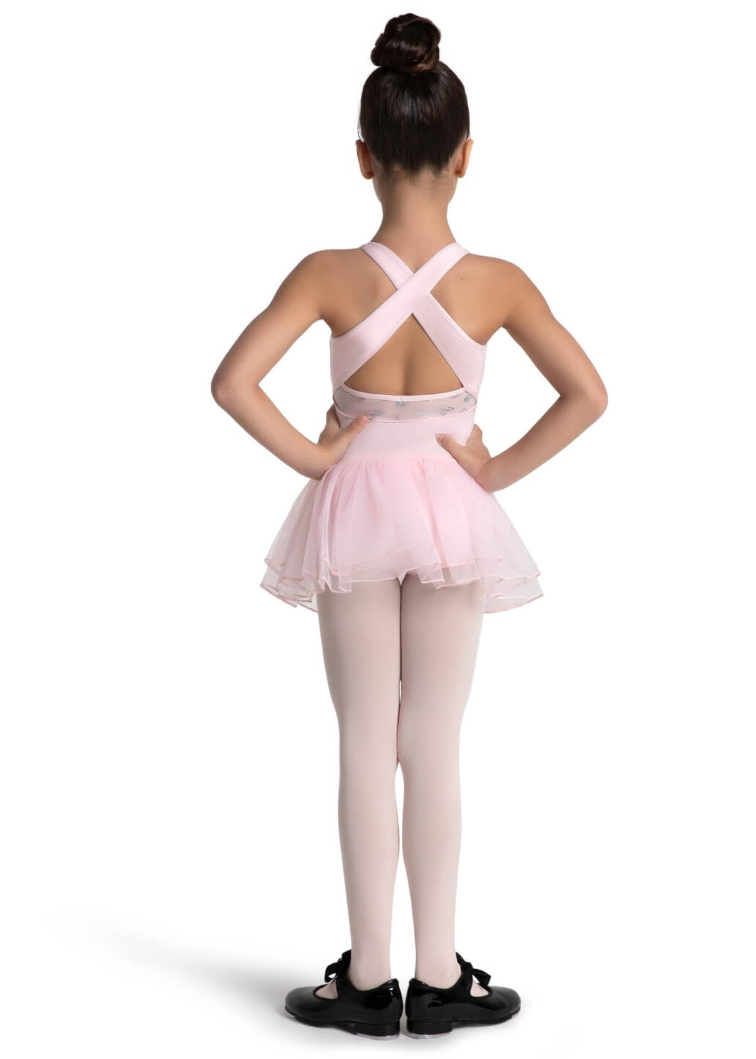 Monarch Tutu Dress Pink back view