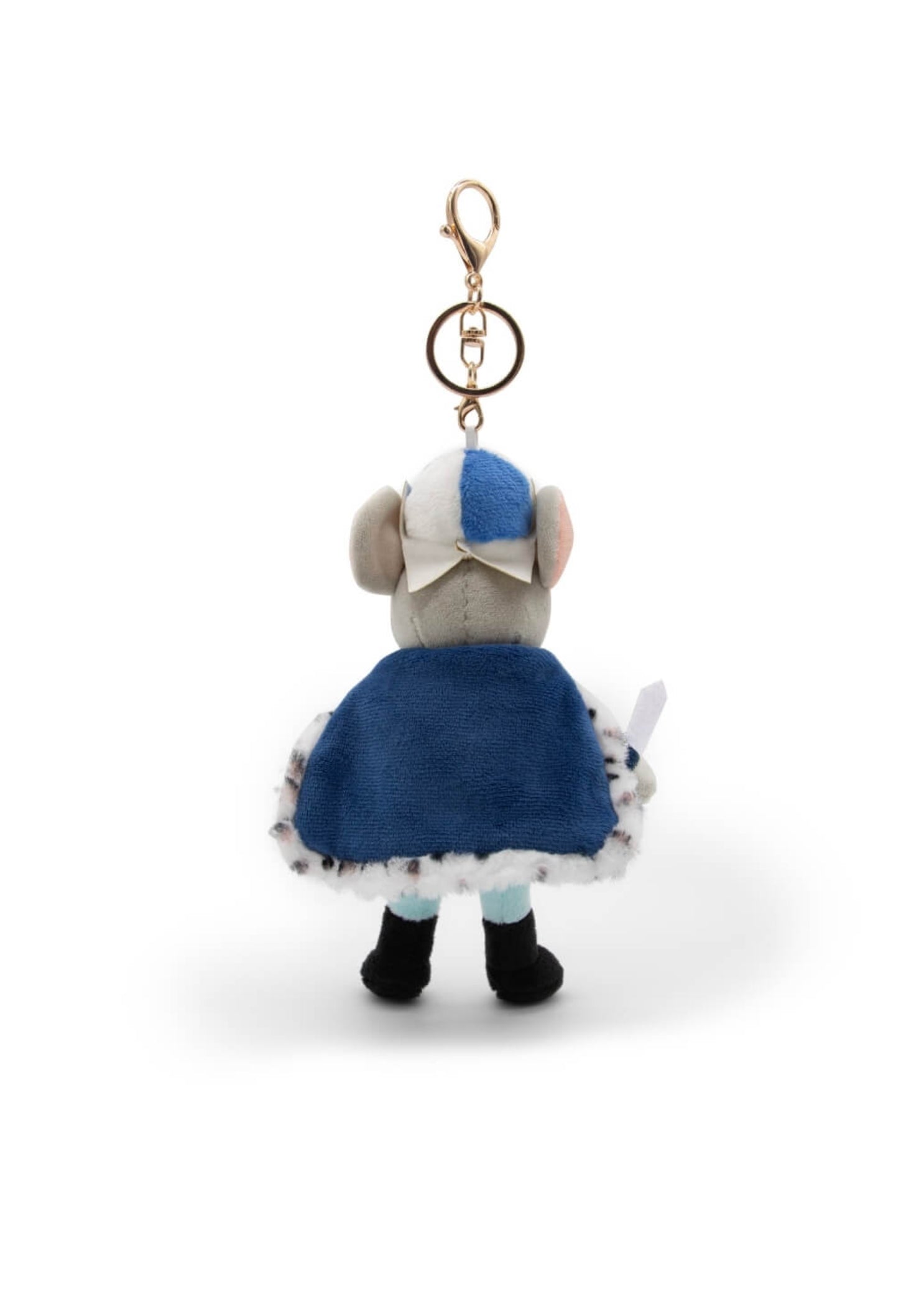 Mouse King Charm Light Blue back view
