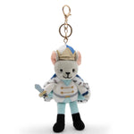 Mouse King Charm Light Blue front view