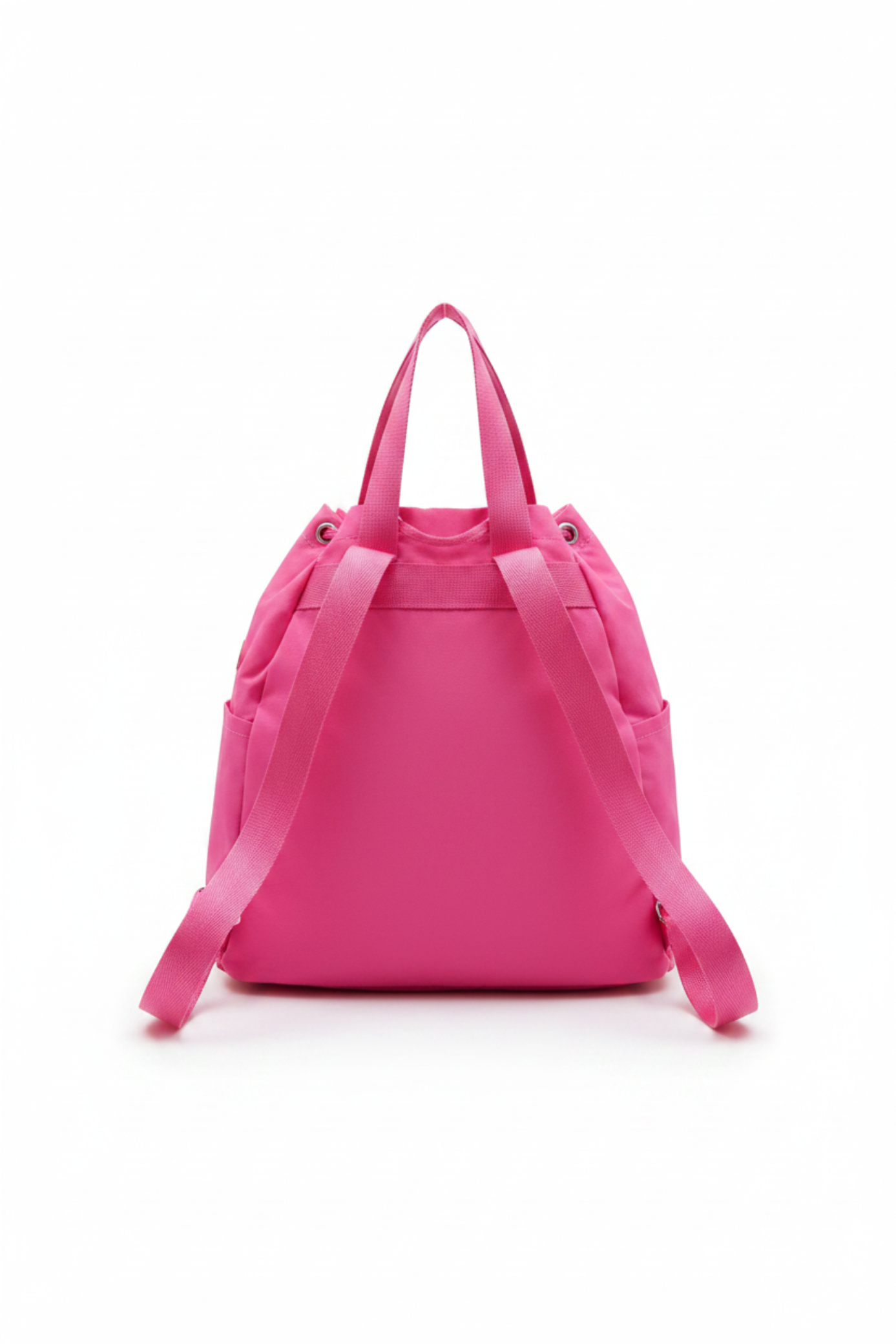 Olivia Multi Way Tote Bright Pink back view