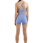 On-The-Go Short Periwinkle back view
