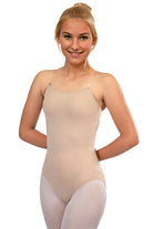 Open Back Leotard Nude front view