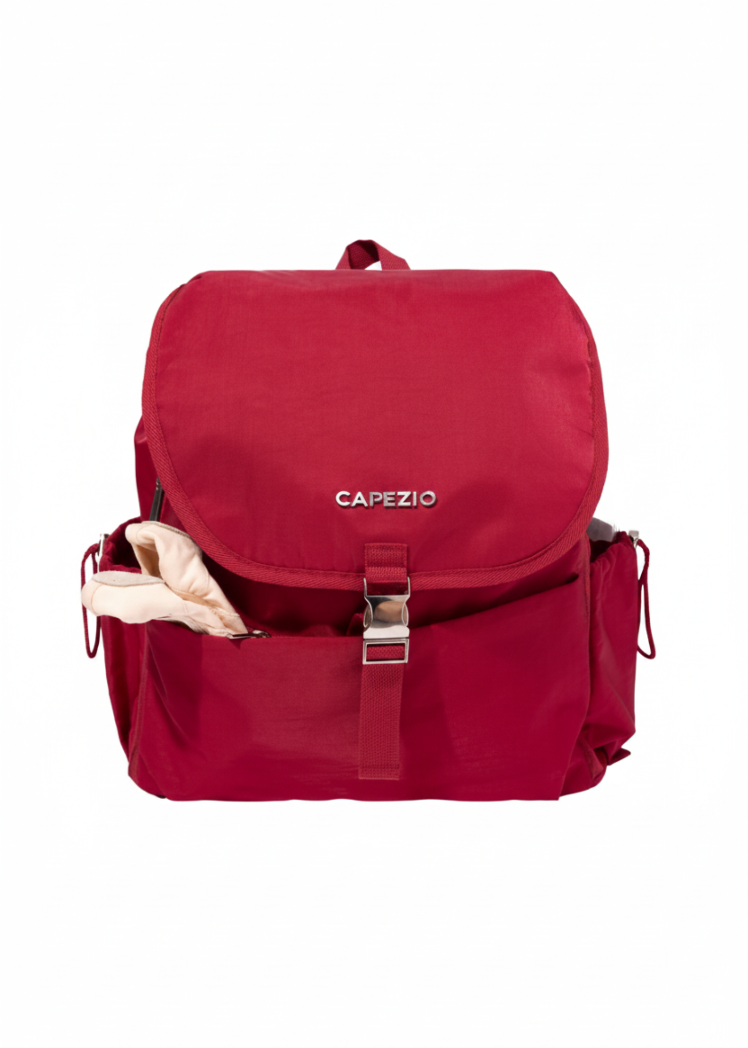Oxford Travel Backpack Red front view