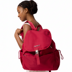 Oxford Travel Backpack Red lifestyle view