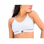Picnic Top Bone Grey front view